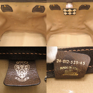 美品 グッチ GGスプリーム VAULT ヴォールト コラボ 24 012 525 ベージュ ボストンバッグ バッグ 0004 【中古】 GUCCI メンズ