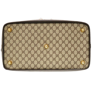 美品 グッチ GGスプリーム VAULT ヴォールト コラボ 24 012 525 ベージュ ボストンバッグ バッグ 0004 【中古】 GUCCI メンズ