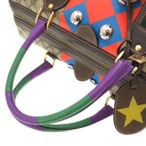 美品 グッチ GGスプリーム VAULT ヴォールト コラボ 24 012 525 ベージュ ボストンバッグ バッグ 0004 【中古】 GUCCI メンズ