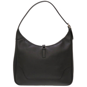 新品同様 エルメス トリム31 ヴォーエプソン ブラック シルバー金具 □R刻印 ショルダーバッグ バッグ 黒 0005 【中古】 HERMES