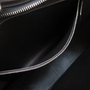 新品同様 エルメス トリム31 ヴォーエプソン ブラック シルバー金具 □R刻印 ショルダーバッグ バッグ 黒 0005 【中古】 HERMES