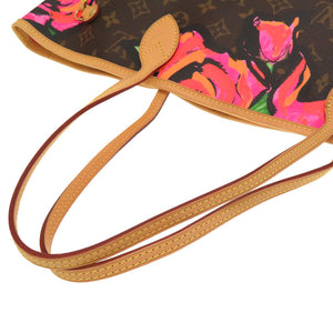 美品 ルイ ヴィトン モノグラム ローズ ネヴァーフルMM M48613 トートバッグ バッグ LV 0011 【中古】 LOUIS VUITTON