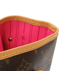 美品 ルイ ヴィトン モノグラム ローズ ネヴァーフルMM M48613 トートバッグ バッグ LV 0011 【中古】 LOUIS VUITTON