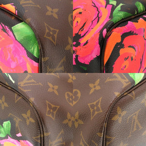 美品 ルイ ヴィトン モノグラム ローズ ネヴァーフルMM M48613 トートバッグ バッグ LV 0011 【中古】 LOUIS VUITTON