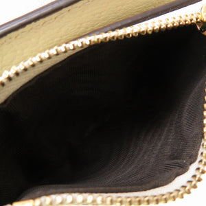 新品同様 グッチ コンパクトウォレット 736758 アニマルプリント 2023年モデル GGスプリーム レザー ベージュ 財布 0022【中古】GUCCI