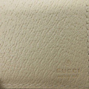 新品同様 グッチ コンパクトウォレット 736758 アニマルプリント 2023年モデル GGスプリーム レザー ベージュ 財布 0022【中古】GUCCI