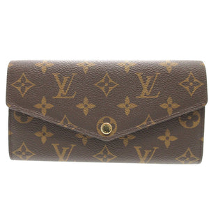 新品同様 ルイヴィトン モノグラム ポルトフォイユ サラ M60531 2つ折り長財布 財布 0032【中古】LOUIS VUITTON