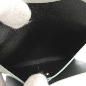 未使用 ジルサンダー J07UI0013 P5355 レザー シーフォーム グレー コインケース 財布 0034【中古】JIL SANDER