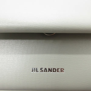 未使用 ジルサンダー J07UI0013 P5355 レザー シーフォーム グレー コインケース 財布 0034【中古】JIL SANDER