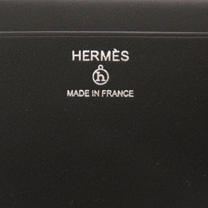 未使用 エルメス プティアッシュ ロボットクラッチ ポロサス ブラック ハンドバッグ バッグ 黒 0046 【中古】 HERMES