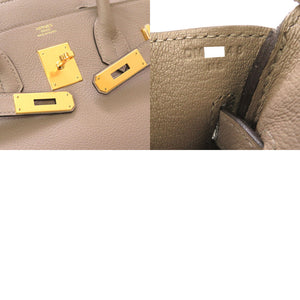 未使用 エルメス バーキン30 トリヨンノヴィーヨ グリアスファルト ゴールド金具 D刻印(2019年製) ハンドバッグ バッグ 0047 【中古】 HERMES