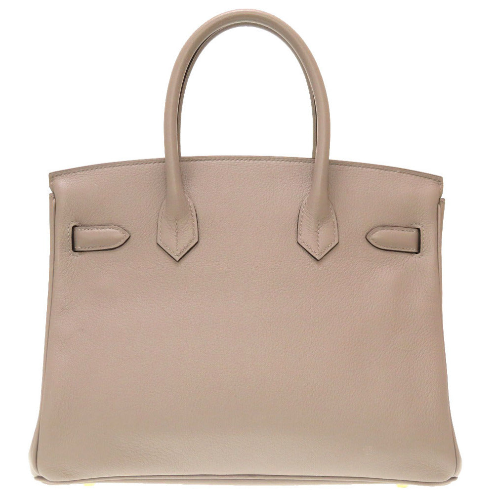 未使用 エルメス バーキン30 トリヨンノヴィーヨ グリアスファルト ゴールド金具 D刻印(2019年製) ハンドバッグ バッグ 0047 【中古】 HERMES