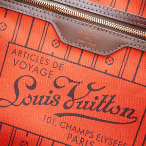 新品同様 ルイヴィトン ダミエ ネヴァーフルGM N51106 トートバッグ LV 0052【中古】LOUIS VUITTON