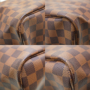 新品同様 ルイヴィトン ダミエ ネヴァーフルGM N51106 トートバッグ LV 0052【中古】LOUIS VUITTON