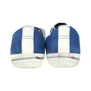 新品同様 ゴールデングース VSTAR2 スニーカー スウェード ブルー サイズ40 青 0053【中古】GOLDEN GOOSE Vスター2 メンズ