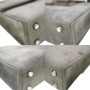 新品同様 エルメス ヴェルー ミニ ドブリス グレー シルバー金具 X刻印(2016年製) ショルダーバッグ 0054【中古】HERMES