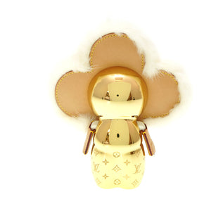 新品同様 ルイヴィトン オブシェ ヴィヴィエンヌ ミニ GI0310 ゴールド LV 0056【中古】LOUIS VUITTON