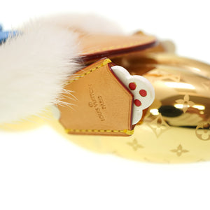 新品同様 ルイヴィトン オブシェ ヴィヴィエンヌ ミニ GI0310 ゴールド LV 0056【中古】LOUIS VUITTON