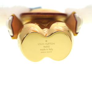 新品同様 ルイヴィトン オブシェ ヴィヴィエンヌ ミニ GI0310 ゴールド LV 0056【中古】LOUIS VUITTON