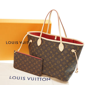未使用 ルイヴィトン モノグラム ネヴァーフルMM トートバッグ M41177 スリーズ LV 0059【中古】LOUIS VUITTON ICタグ ICチップ