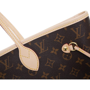 未使用 ルイヴィトン モノグラム ネヴァーフルMM トートバッグ M41177 スリーズ LV 0059【中古】LOUIS VUITTON ICタグ ICチップ