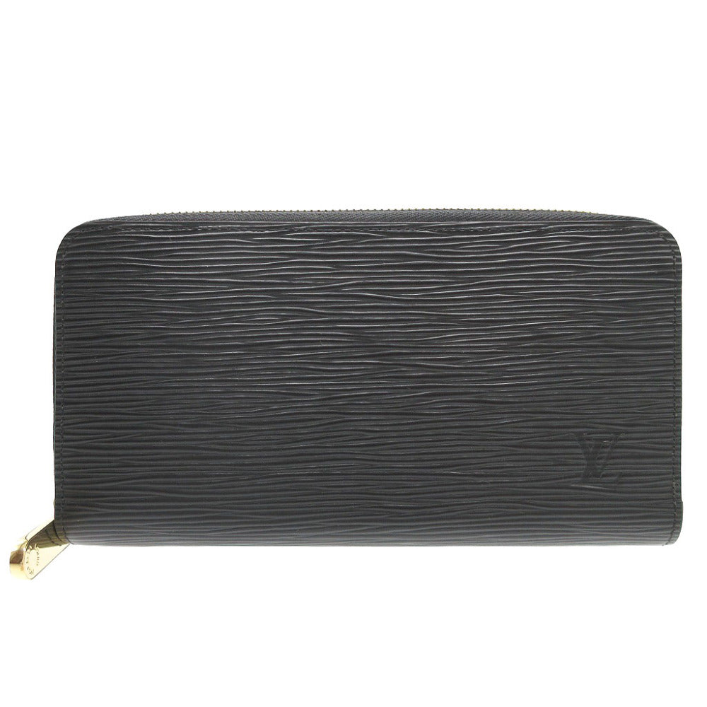 美品 ルイヴィトン エピ M68755 ジッピーウォレット LV ノワール ブラック 黒 ラウンドファスナー長財布 財布 0063【中古】LOUIS VUITTON