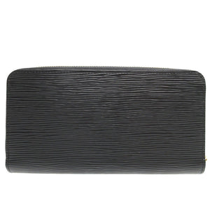 美品 ルイヴィトン エピ M68755 ジッピーウォレット LV ノワール ブラック 黒 ラウンドファスナー長財布 財布 0063【中古】LOUIS VUITTON