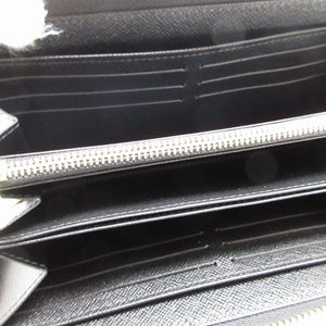 美品 ルイヴィトン エピ M68755 ジッピーウォレット LV ノワール ブラック 黒 ラウンドファスナー長財布 財布 0063【中古】LOUIS VUITTON