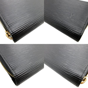 美品 ルイヴィトン エピ M68755 ジッピーウォレット LV ノワール ブラック 黒 ラウンドファスナー長財布 財布 0063【中古】LOUIS VUITTON