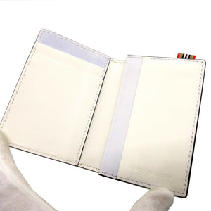 未使用 バーバリー 4074895 レザー レッド 赤 カードケース 名刺入れ 0066【中古】BURBERRY