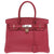 美品 エルメス バーキン30 トリヨンクレマンス ルビー シルバー金具 □N刻印 ハンドバッグ バッグ 0077 【中古】 HERMES