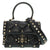 美品 ヴァレンティノ ロックスタッズ 2WAY ショルダー ハンドバッグ ハンドバッグ レザー ブラック 黒 0081【中古】VALENTINO ショルダーストラップ バレンチノ