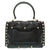 美品 ヴァレンティノ ロックスタッズ 2WAY ショルダー ハンドバッグ ハンドバッグ レザー ブラック 黒 0081【中古】VALENTINO ショルダーストラップ バレンチノ