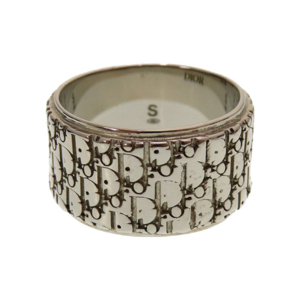 新品同様 ディオール オブリーク リング 指輪 サイズS シルバー925 アクセサリー 0082 【中古】 Dior