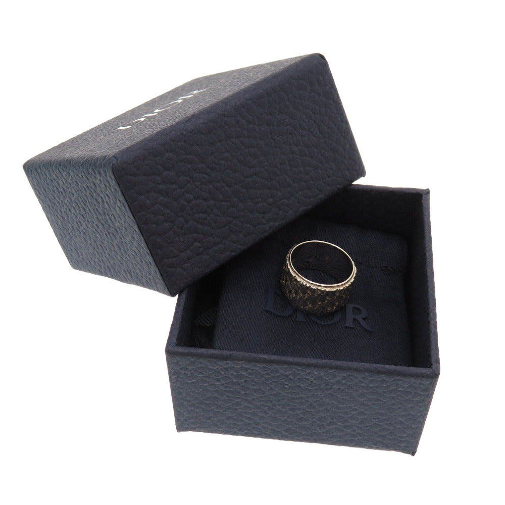 新品同様 ディオール オブリーク リング 指輪 サイズS シルバー925 アクセサリー 0082 【中古】 Dior