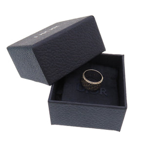 新品同様 ディオール オブリーク リング 指輪 サイズS シルバー925 アクセサリー 0082 【中古】 Dior