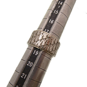 新品同様 ディオール オブリーク リング 指輪 サイズS シルバー925 アクセサリー 0082 【中古】 Dior