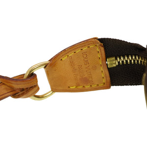 ルイヴィトン モノグラム アクセソワール ポーチ M51980 ブラウン LV 0085【中古】LOUIS VUITTON