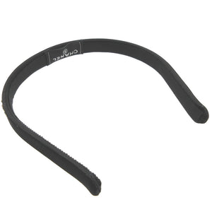 新品同様 シャネル 23A コットン シルク ブラック 黒 カチューシャ 0094【中古】CHANEL