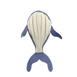 ロエベ クジラ ホエール レザー シルバー金具 コインケース バッグチャーム 0113【中古】LOEWE