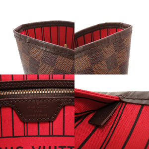 美品 ルイ ヴィトン ダミエ 新型 ネヴァーフルMM N41358 トートバッグ バッグ LV 0123 【中古】 LOUIS VUITTON