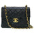 シャネル マトラッセ ミニ スクエア ショルダーバッグ ラムスキン ブラック 黒 0128【中古】CHANEL