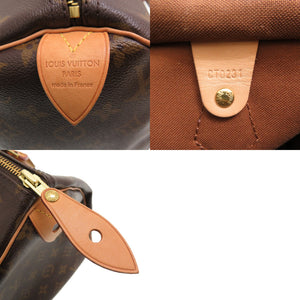 美品 ルイ ヴィトン モノグラム 新型 スピーディ30 M41108 ハンドバッグ バッグ LV 0149 【中古】 LOUIS VUITTON