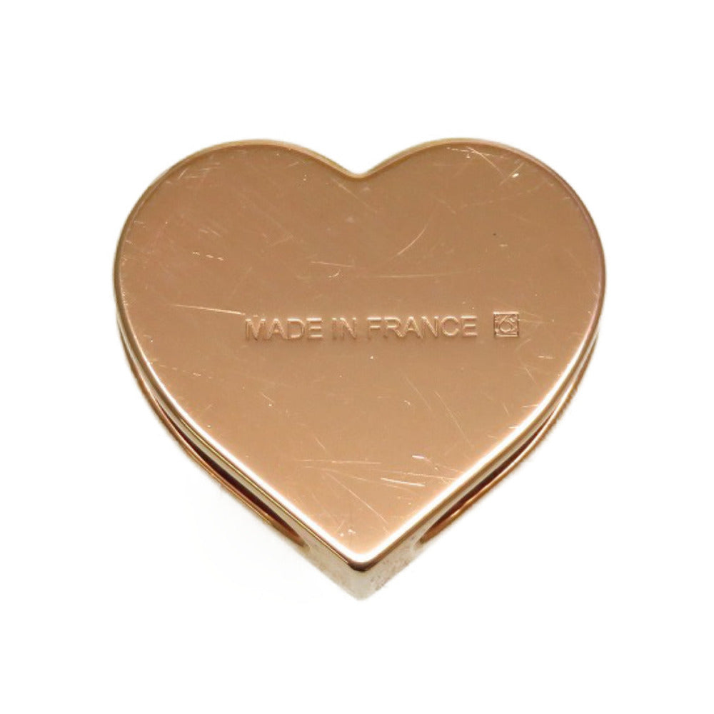 美品 エルメス ミニクー ハート ローズゴールド ツイリーリング スカーフリング 0151 【中古】 HERMES