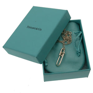 新品同様 ティファニー ハードウェア ネックレス シルバー925 アクセサリー 0158 【中古】 TIFFANY&Co. レディース