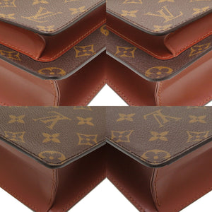 ベタ無し 美品 ルイ ヴィトン モノグラム モンソー M51185 2WAY ハンドバッグ LV 0159 【中古】 LOUIS VUITTON