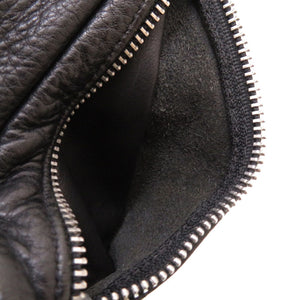 クロムハーツ スナットパック ダガー レザー ブラック ボディバッグ バッグ 黒 0162 【中古】 CHROME HEARTS メンズ