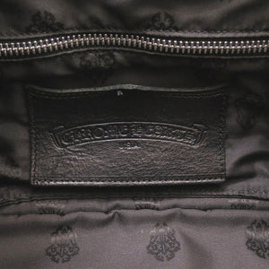 クロムハーツ モニカ MONICA BAG CHクロス ヘビーレザー ブラック ハンドバッグ 黒 0163 【中古】 CHROME HEARTS