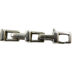 ティファニー Tナロー チェーン シルバー925 ブレスレット 0181【中古】TIFFANY&Co.