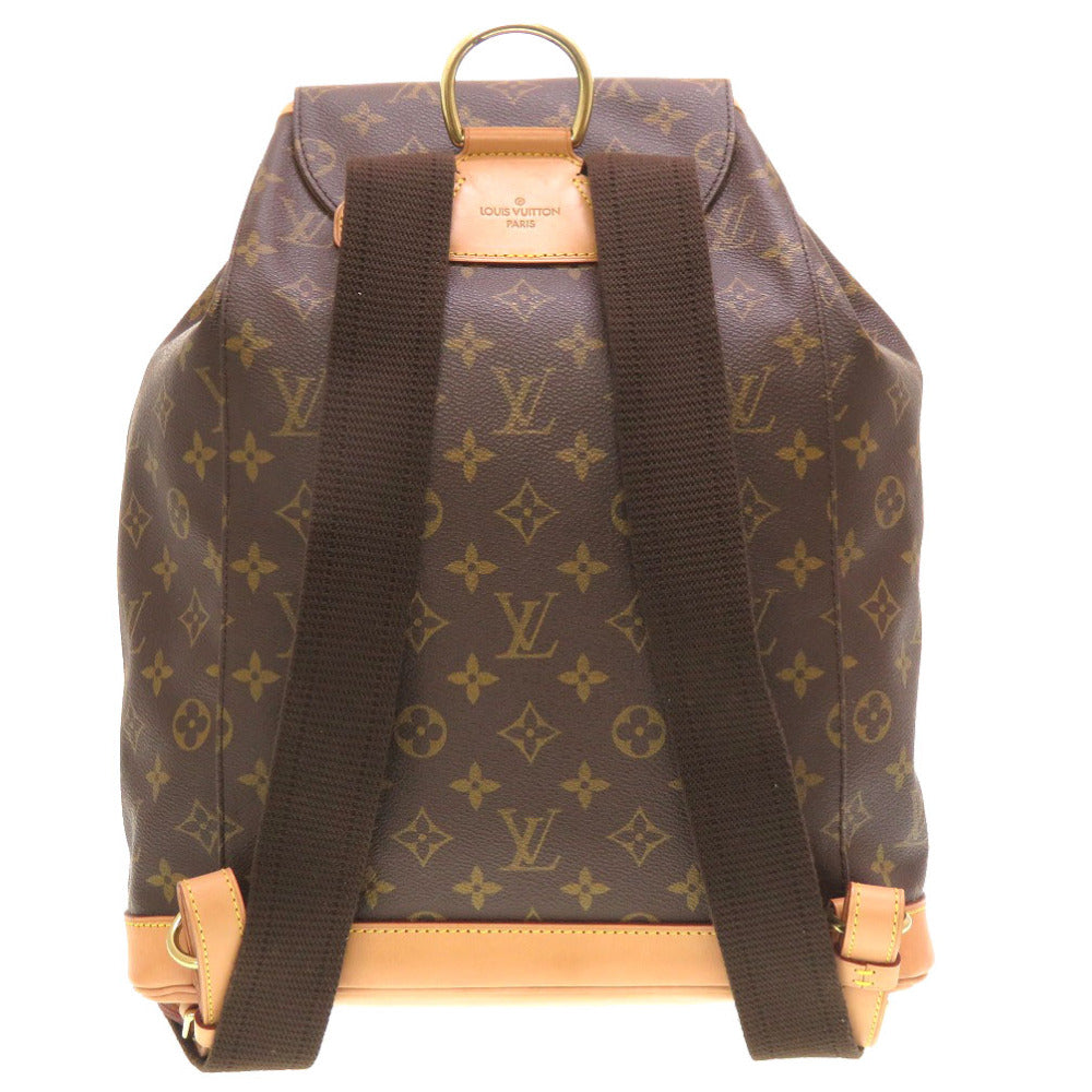 美品 ルイ ヴィトン モノグラム モンスリGM M51135 リュックサック バッグ LV 0186 【中古】 LOUIS VUITTON